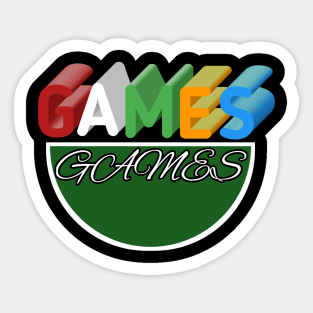 Games is not over Sticker